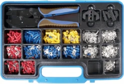 BGS Crimpzangen-Satz Mit Kabelschuh-Sortiment | 1000-tlg. – 1411