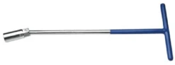 BGS Zündkerzenschlüssel Mit T-Griff, Kugelgelenk | SW 16 Mm – 143