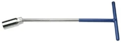 BGS Zündkerzenschlüssel Mit T-Griff, Kugelgelenk | SW 20,8 Mm – 144