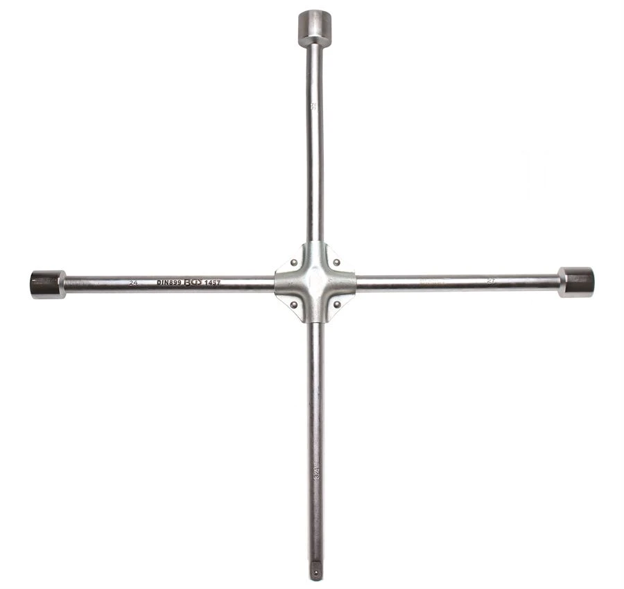 BGS LKW-Radkreuz | Vierkant | SW 24 X 27 X 32 X 20 Mm (3/4") – 1457 4 BGS LKW-Radkreuz | Vierkant | SW 24 X 27 X 32 X 20 Mm (3/4") – 1457 – Bild 2