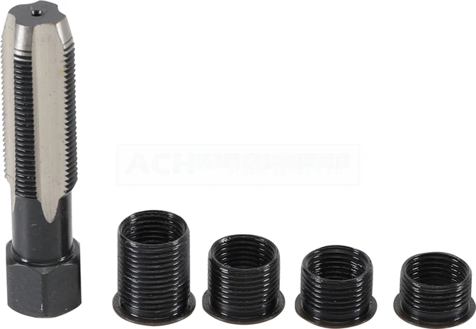 BGS Reparatursatz Für Zündkerzengewinde | M14 X 1,25 Mm | 5-tlg. – 152 3 BGS Reparatursatz Für Zündkerzengewinde | M14 X 1,25 Mm | 5-tlg. – 152