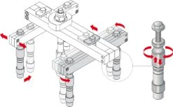 HAZET Universal Injektor-Demontage Werkzeug-Satz Mechanisch Mit Bosch-Adapter 25-teilig 4798-5/25 -Nilfisks Geschaft 4798 5 25 23anwendung 2312