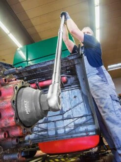 HAZET Nkw Zapfenschlüssel-Satz Für Hinterachse MAN 25mm (1 Zoll) 2-teilig 4937-111/2 -Nilfisks Geschaft 4937 111 2 23anwendung 236