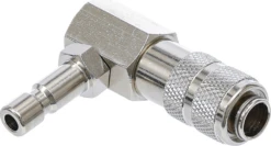 BGS Kühlsystem-Bajonettadapter | 90° Abgewinkelt | Für 8027, 8098 – 8027-90