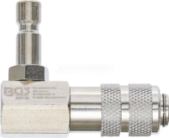 BGS Kühlsystem-Bajonettadapter | 90° Abgewinkelt | Für 8027, 8098 – 8027-90 -Nilfisks Geschaft 8027 90 002