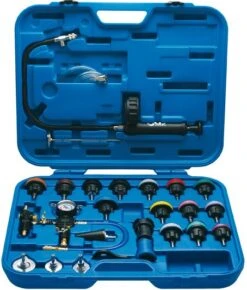 BGS Kühlsystem-Abdrück-Satz | Inkl. Befüllsystem | 28-tlg. – 8098 -Nilfisks Geschaft 8098533bd96ae69d1