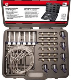 BGS DIY Common-Rail-Tester | Inkl. 24 Adaptern – 8106
