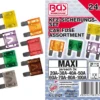 BGS Kfz-Sicherungs-Sortiment | Maxi | 24-tlg. – 8127 -Nilfisks Geschaft 8127