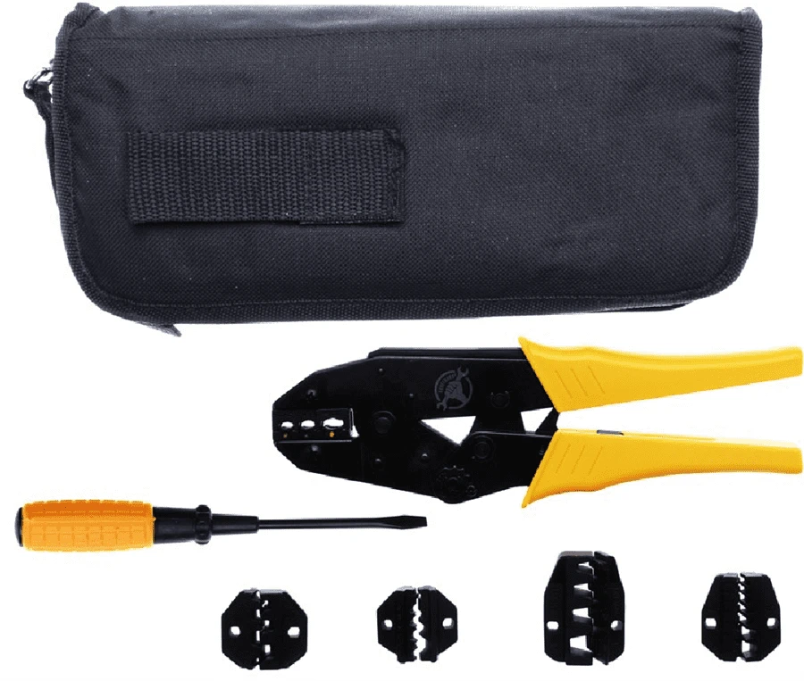 BGS DIY Crimpzangen-Satz Mit 5 Backenpaaren | 7-tlg. – 9070 3 BGS DIY Crimpzangen-Satz Mit 5 Backenpaaren | 7-tlg. – 9070