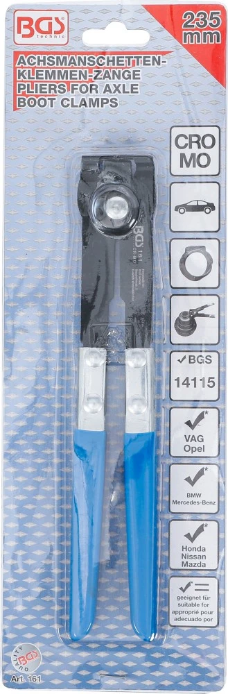 BGS Achsmanschetten-Klemmen-Zange | 235 Mm – 161 10 BGS Achsmanschetten-Klemmen-Zange | 235 Mm – 161 – Bild 8