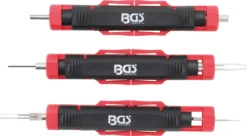 BGS Kabel-Entriegelungswerkzeug-Satz | Universal | 3-tlg. – 9807 -Nilfisks Geschaft bgs 9807 003