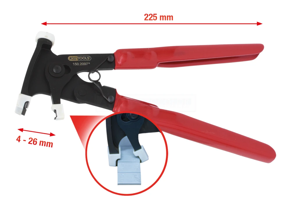 KS Tools Lösezange Für Geklebte Auswuchtgewichte, 225mm - 150.2097 4 KS Tools Lösezange Für Geklebte Auswuchtgewichte, 225mm - 150.2097 – Bild 2