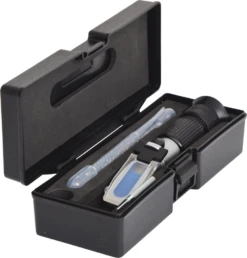 KS Tools Refraktometer - Optisches Prüfgerät Für Batterieflüssigkeit, Frostschutzmittel Und AdBlue®-Zusätze - 550.1285 -Nilfisks Geschaft kstools 550 1285 004