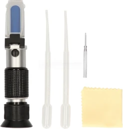 KS Tools Refraktometer - Optisches Prüfgerät Für Batterieflüssigkeit, Frostschutzmittel Und AdBlue®-Zusätze - 550.1285 -Nilfisks Geschaft kstools 550 1285 007